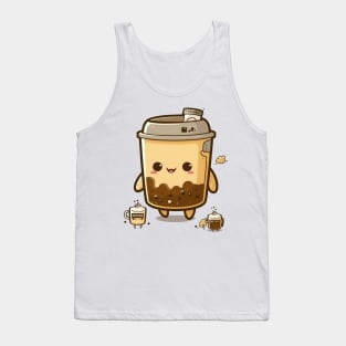 Coffee never looked so cute Tank Top